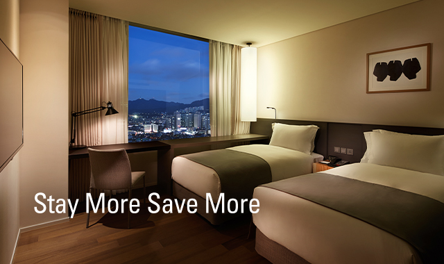 [3박] Stay More Save More