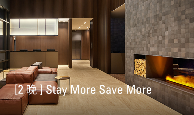 [2晚] Stay More Save More